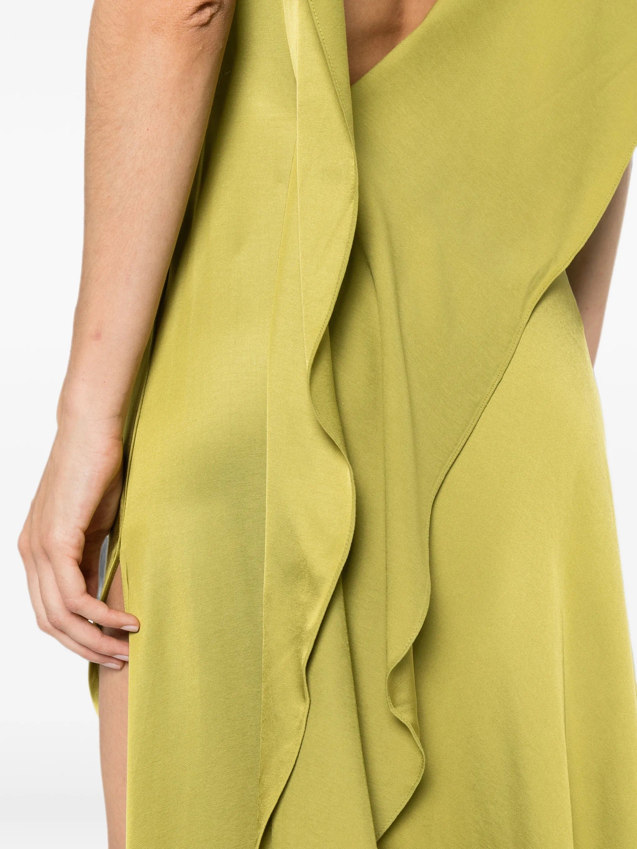 ARCINA ORI Odessa ruffled-back dress