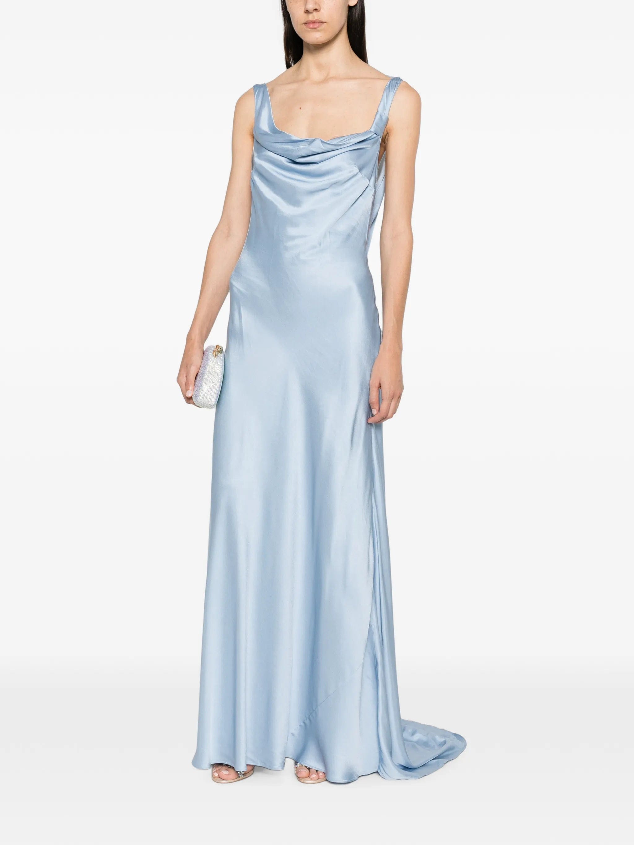 ARCINA ORI Darcy cowl-neck dress