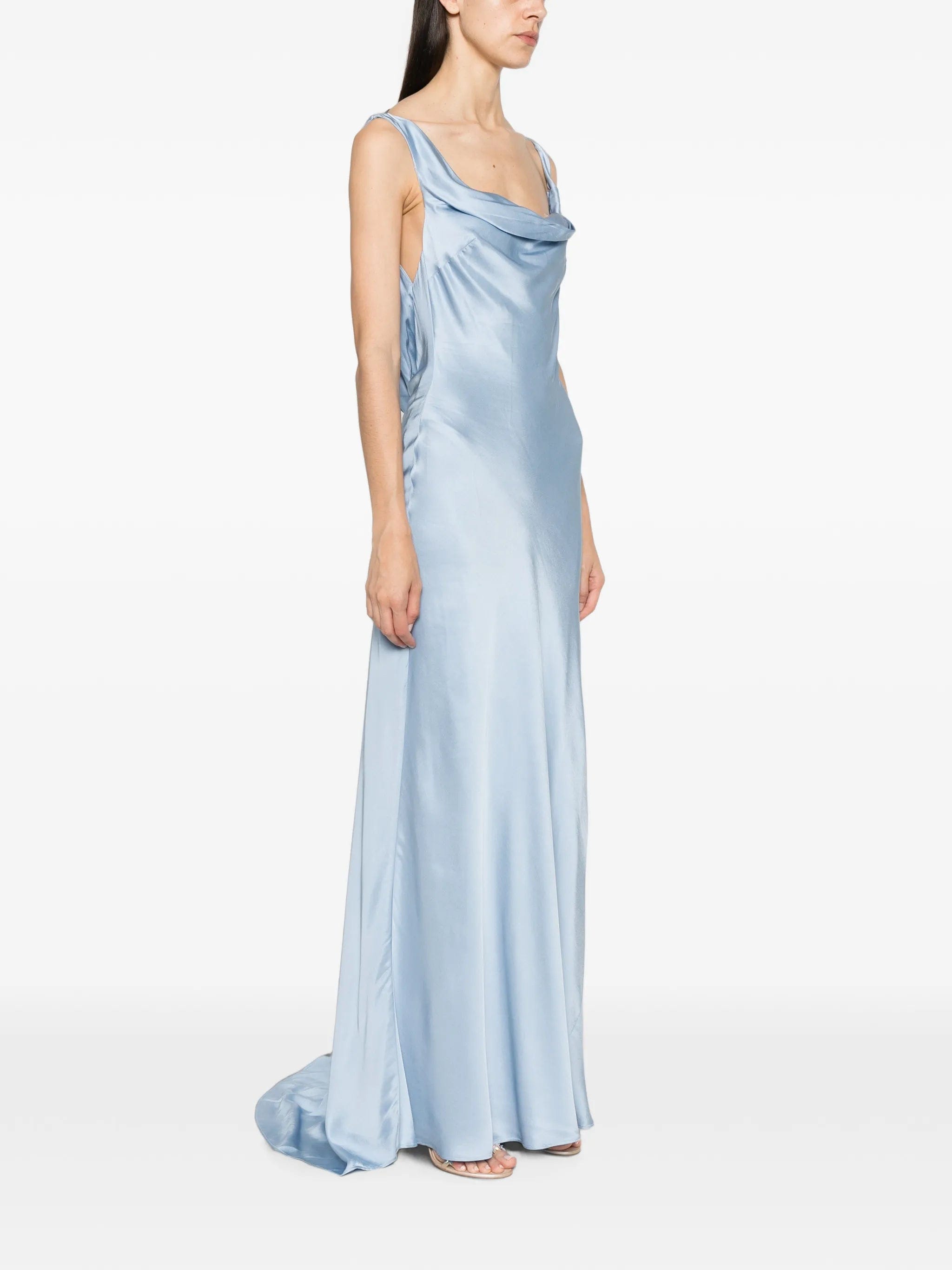 ARCINA ORI Darcy cowl-neck dress