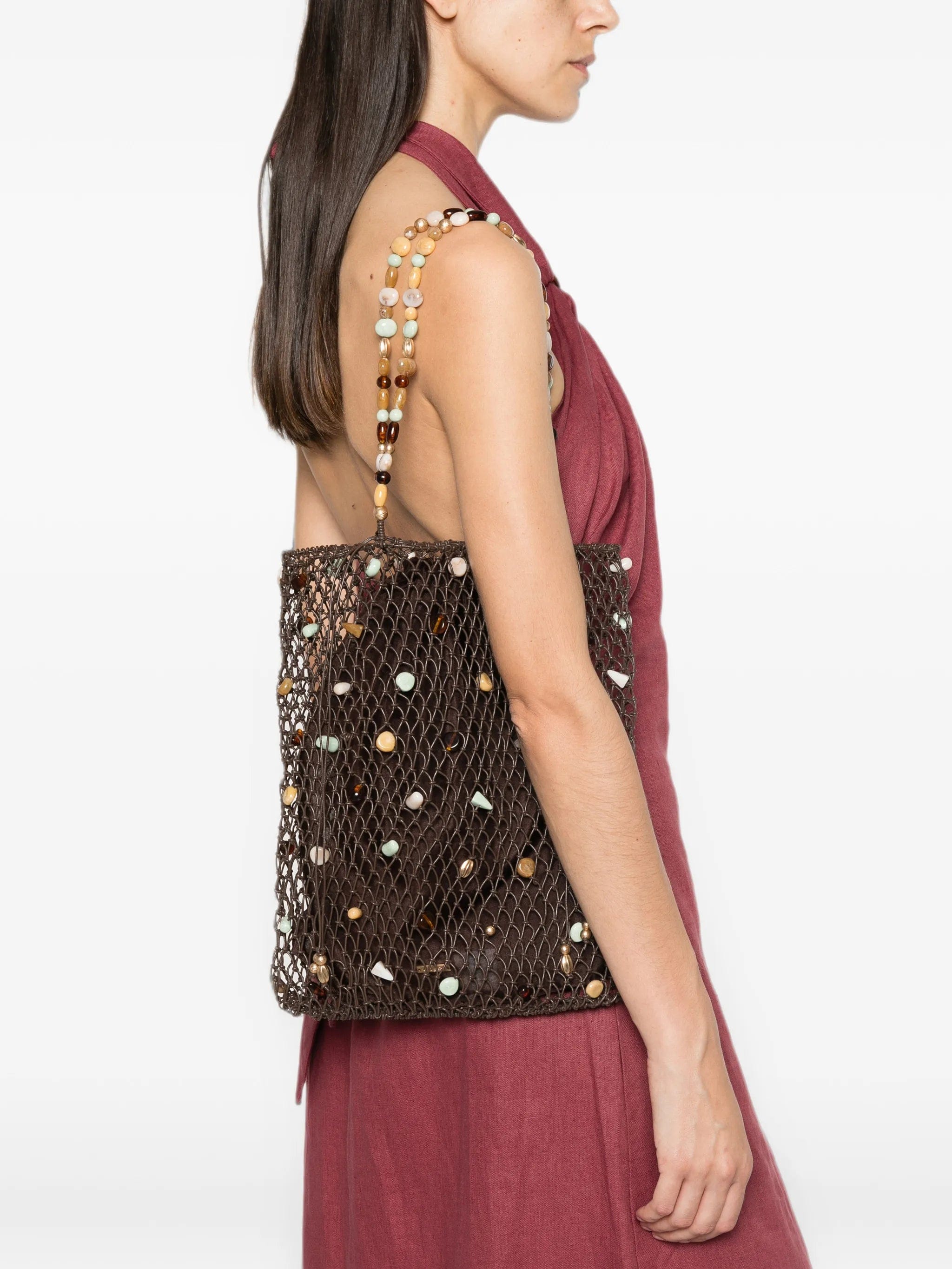 Cult Gaia Mercier bauble-embellished tote bag
