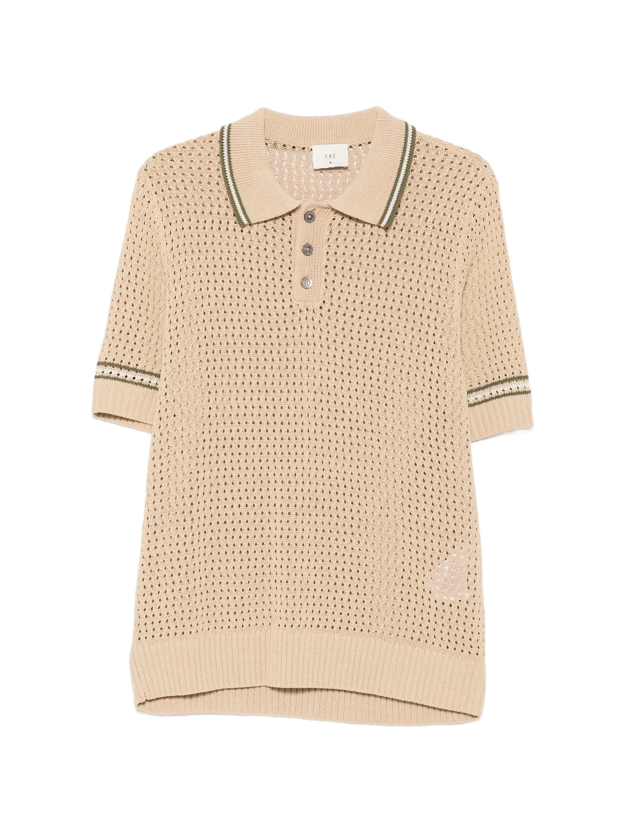 CHÉ Bennett knitted polo shirt