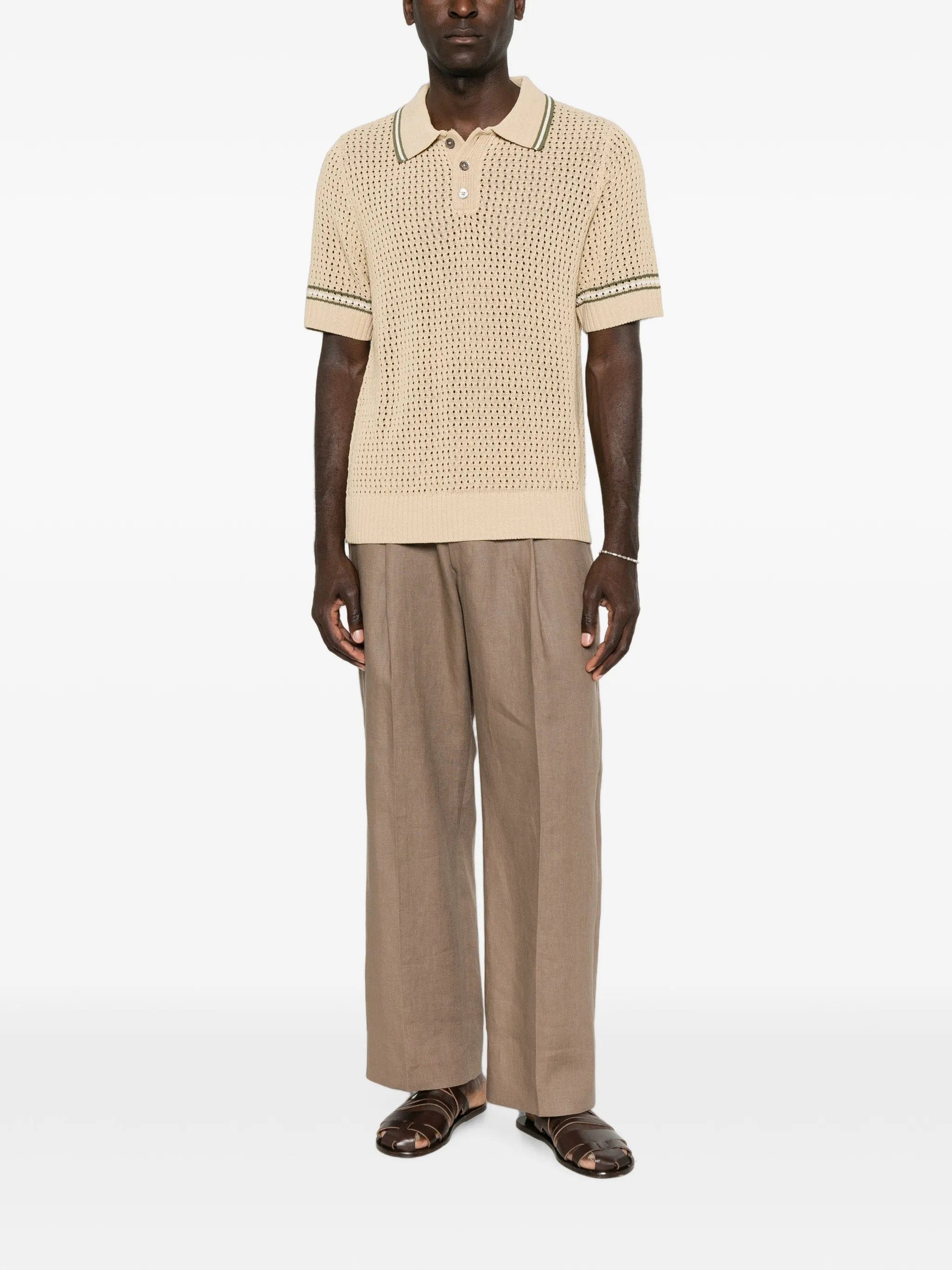 CHÉ Bennett knitted polo shirt