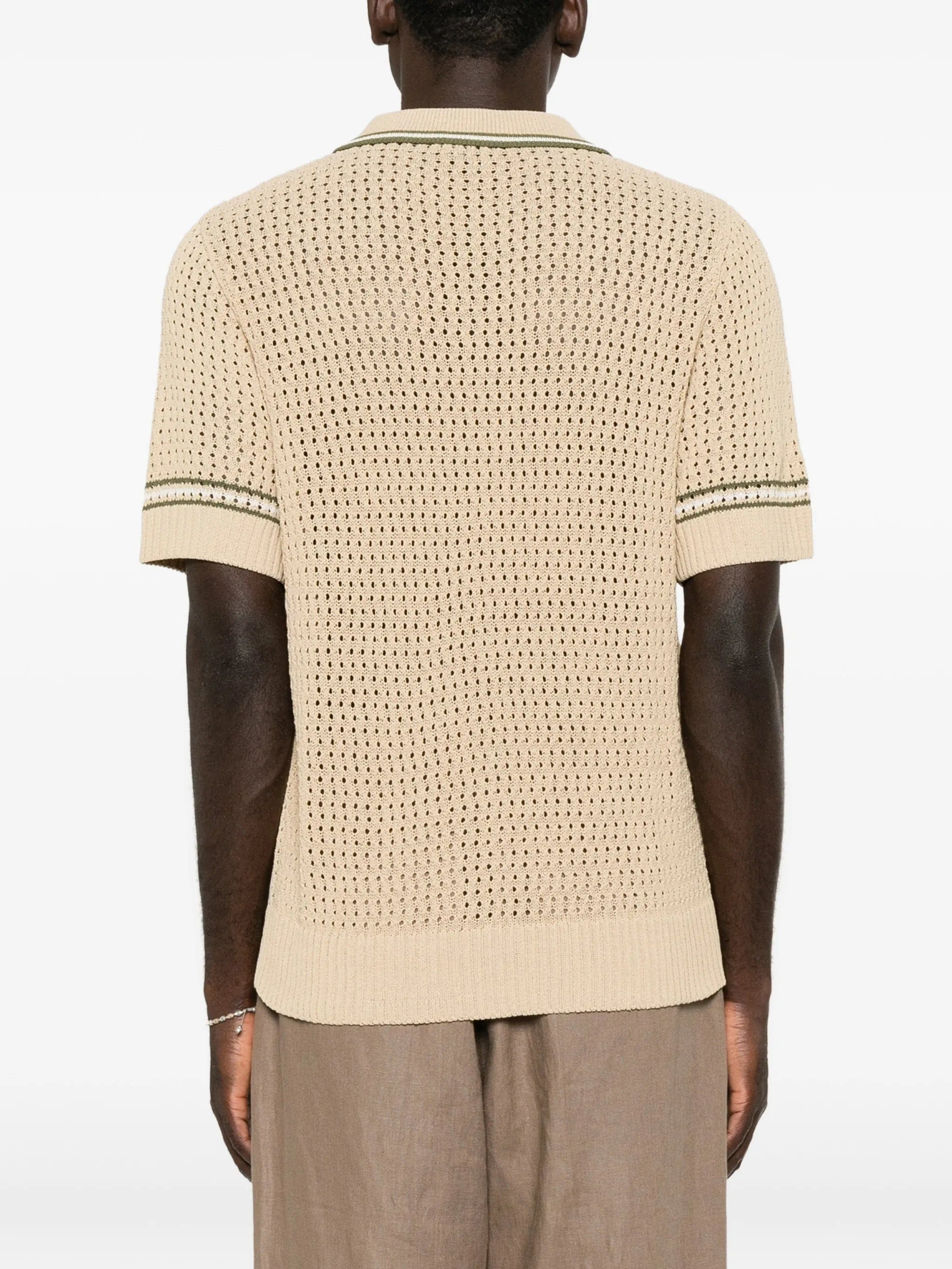 CHÉ Bennett knitted polo shirt