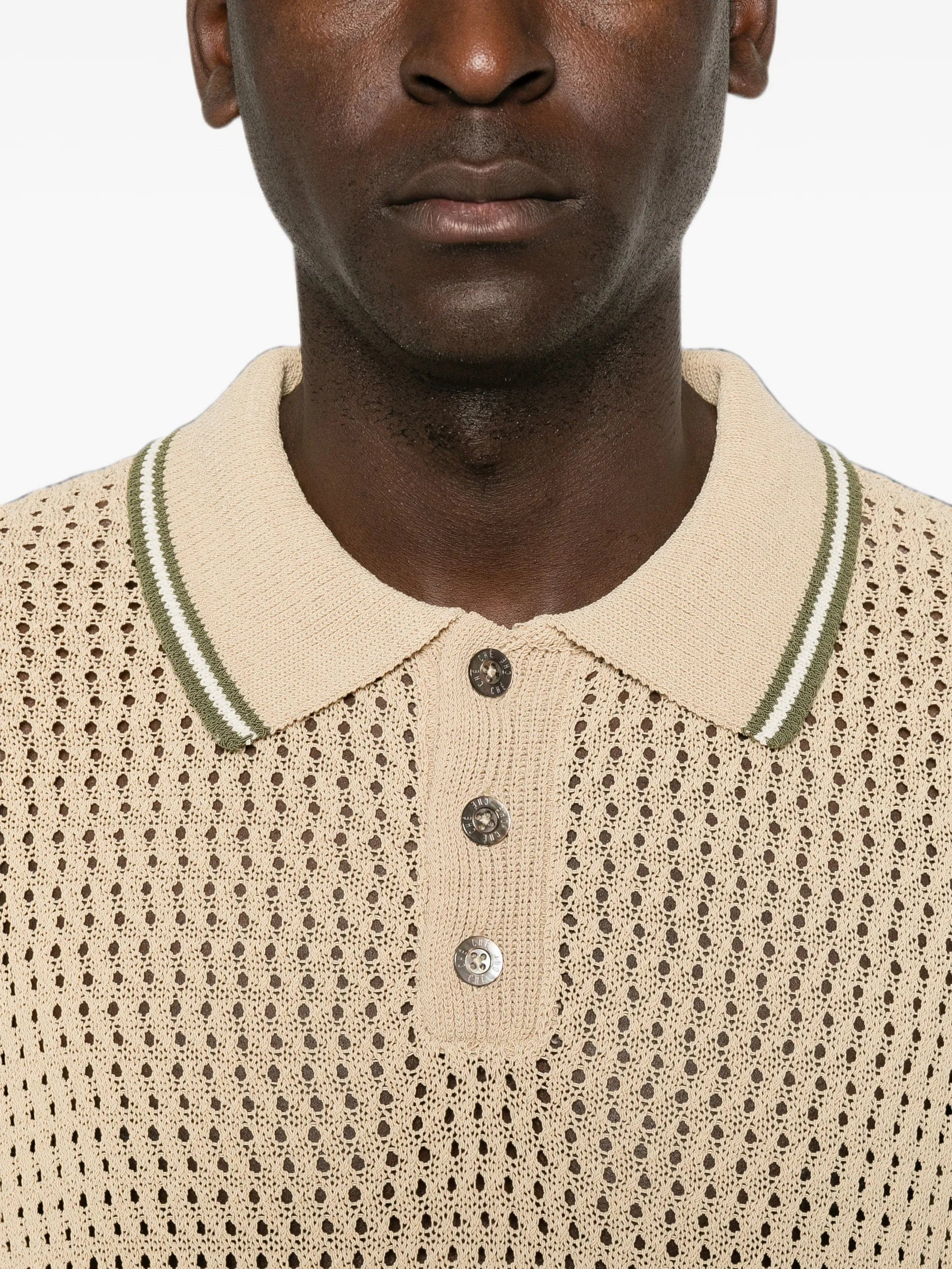 CHÉ Bennett knitted polo shirt
