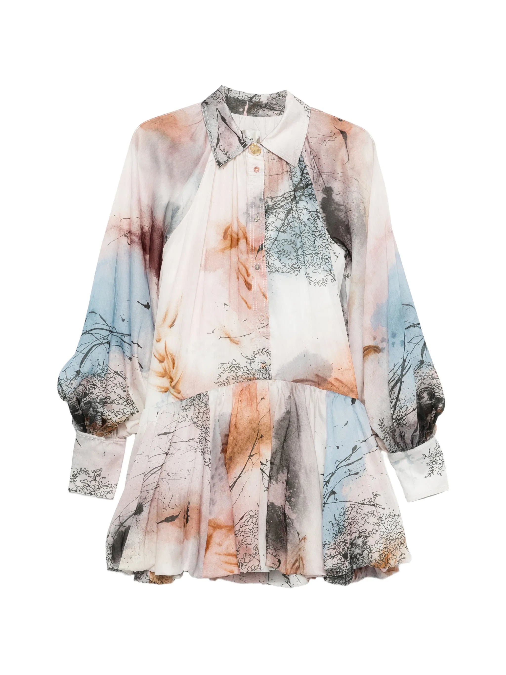 Aje Mietta Aria Natura mini dress