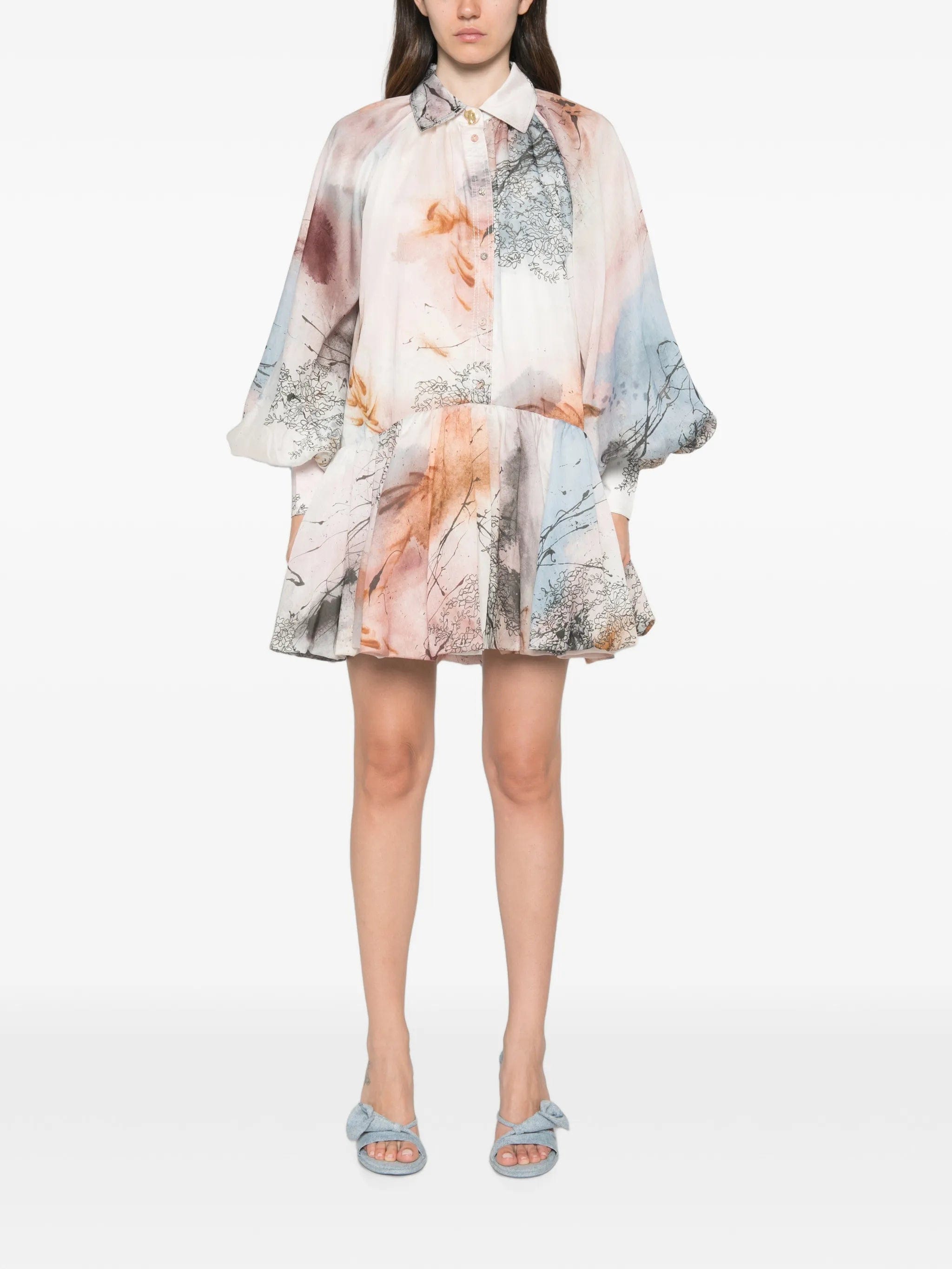 Aje Mietta Aria Natura mini dress