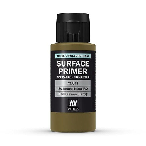 Vallejo - Primer - IJATsuchiKusaIRO Earth Green (early) 60ml