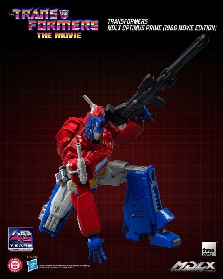 Threezero Transformers: The Movie (1986) - Optimus Prime MDLX Action Figure