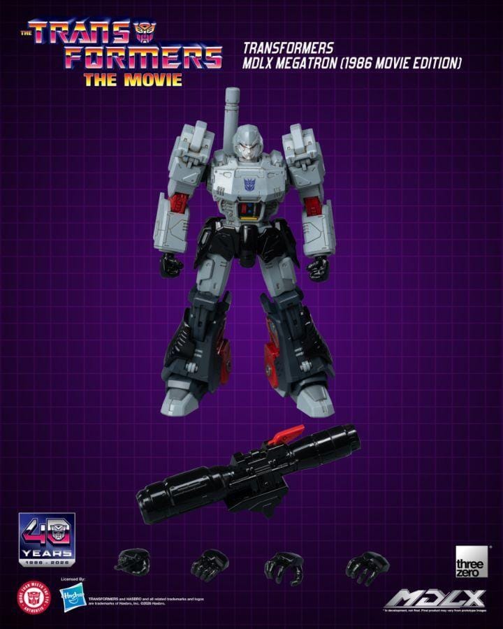 Threezero Transformers: The Movie (1986) - Megatron MDLX Action Figure