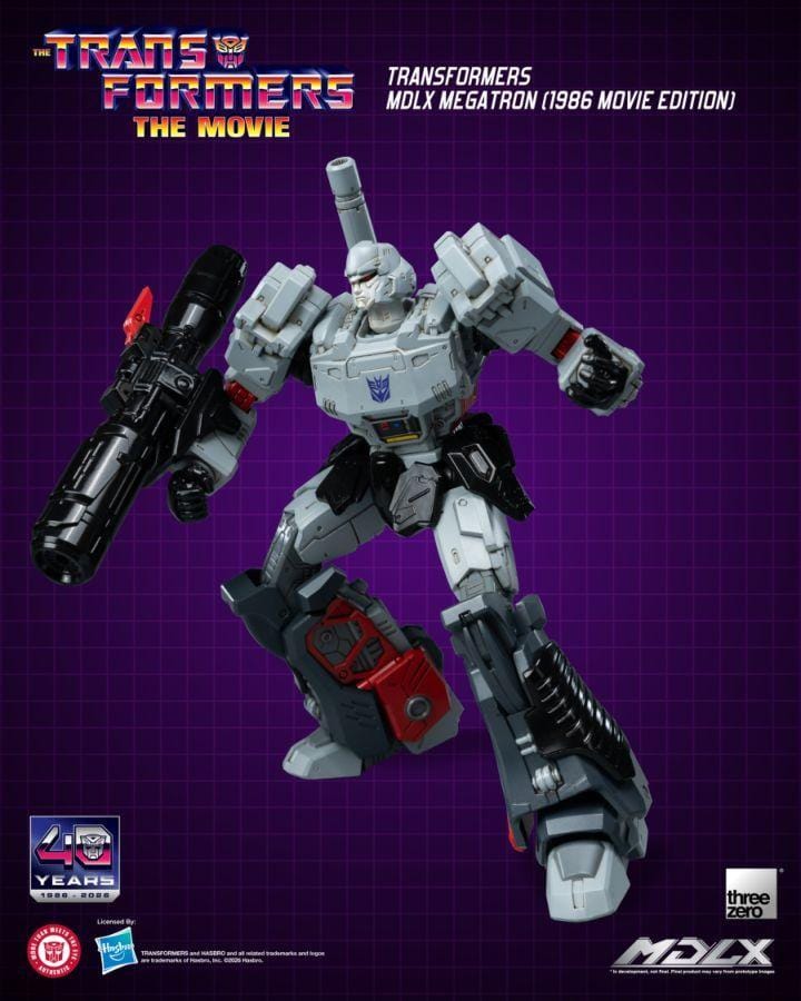 Threezero Transformers: The Movie (1986) - Megatron MDLX Action Figure