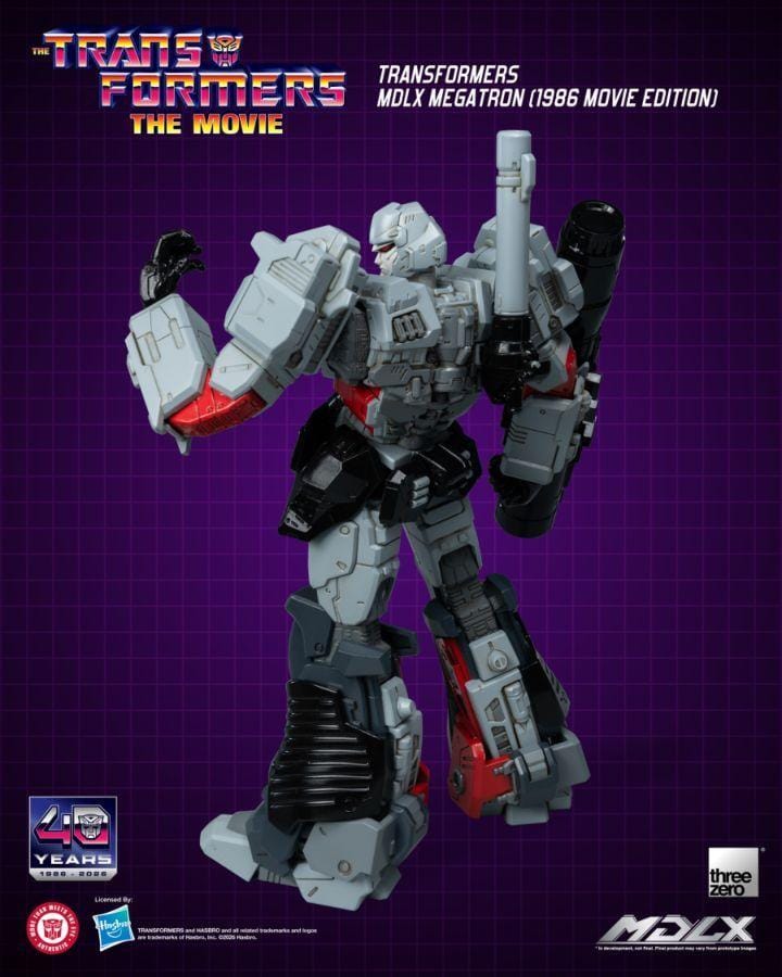 Threezero Transformers: The Movie (1986) - Megatron MDLX Action Figure