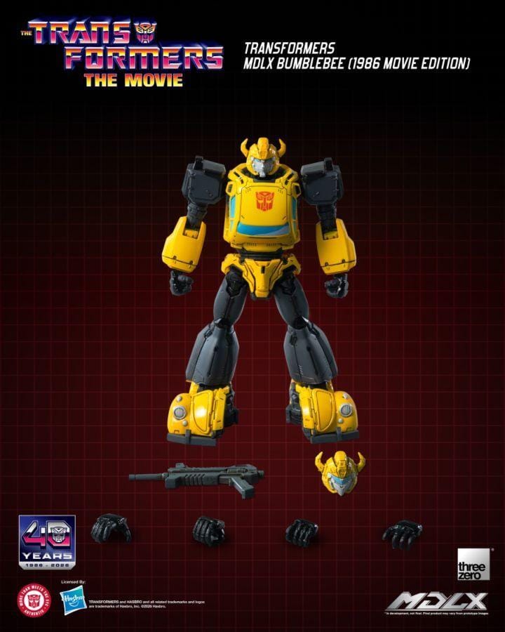 Threezero Transformers: The Movie (1986) - Bumblebee MDLX Action Figure