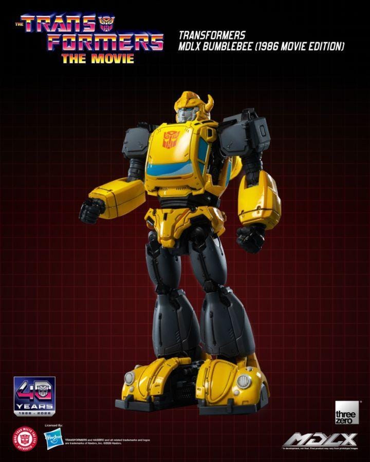 Threezero Transformers: The Movie (1986) - Bumblebee MDLX Action Figure