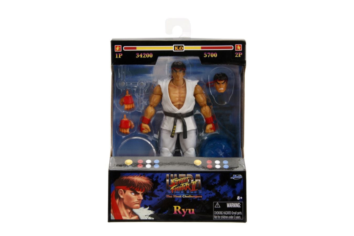 Jada Toys Street Fighter - Ryu 6" Action Figure