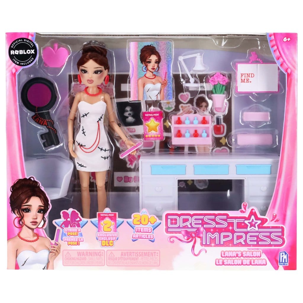 Phat Mojo Dress to Impress - Deluxe Fashion Doll Lana Salon Set