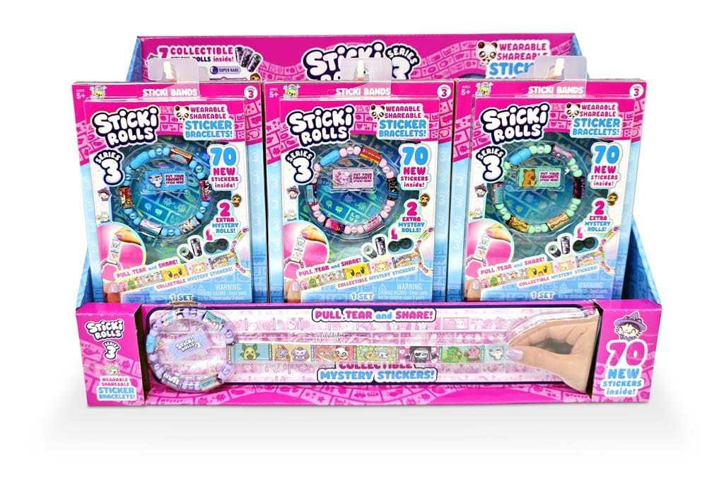 Sticki Rolls Sticki Band Sticki Bracelets Single Pack Series 3