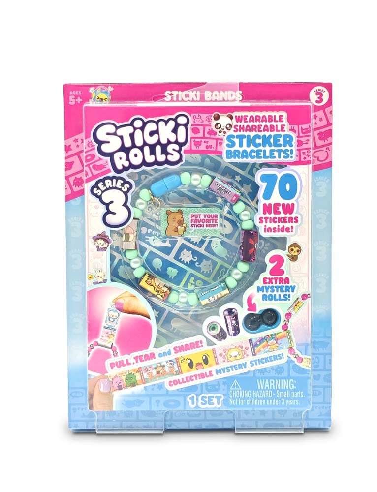 Sticki Rolls Sticki Band Sticki Bracelets Single Pack Series 3