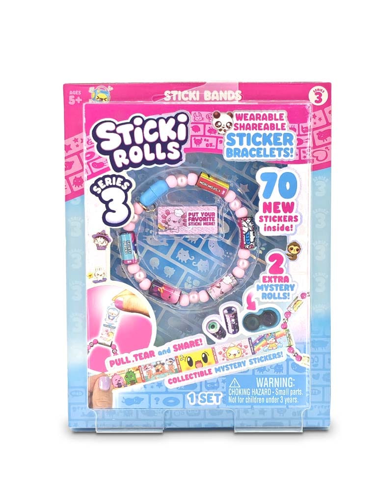 Sticki Rolls Sticki Band Sticki Bracelets Single Pack Series 3