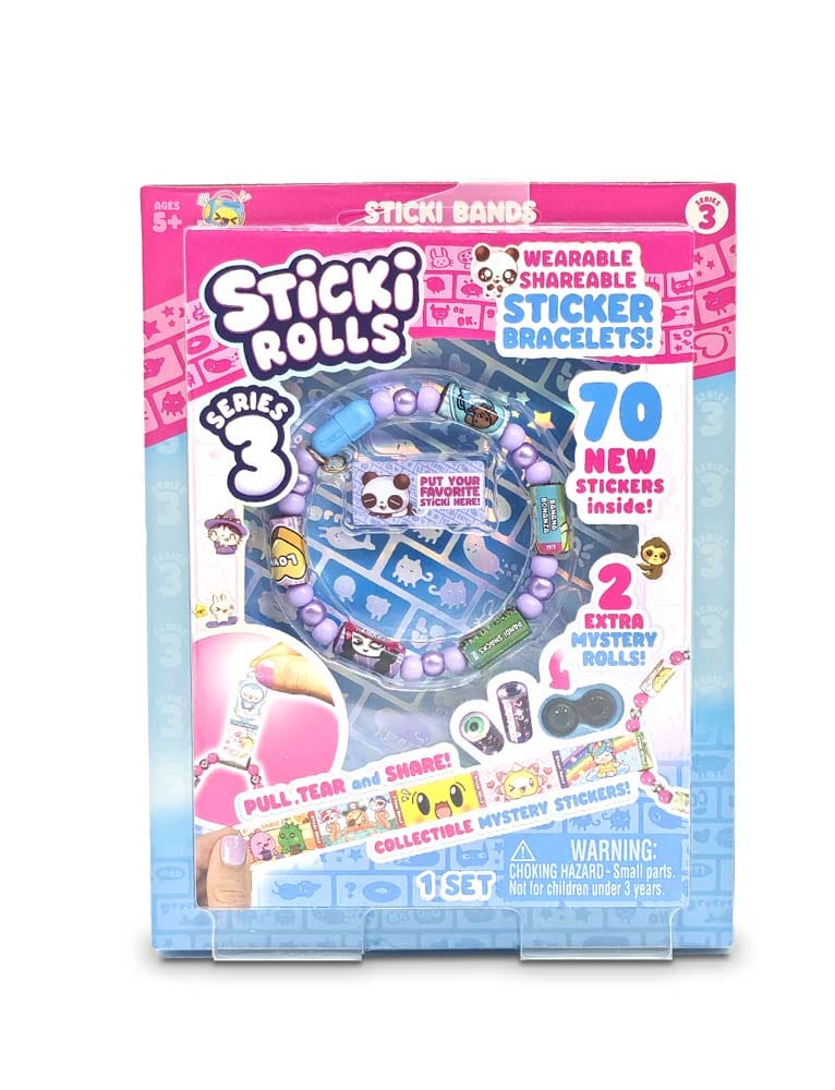 Sticki Rolls Sticki Band Sticki Bracelets Single Pack Series 3