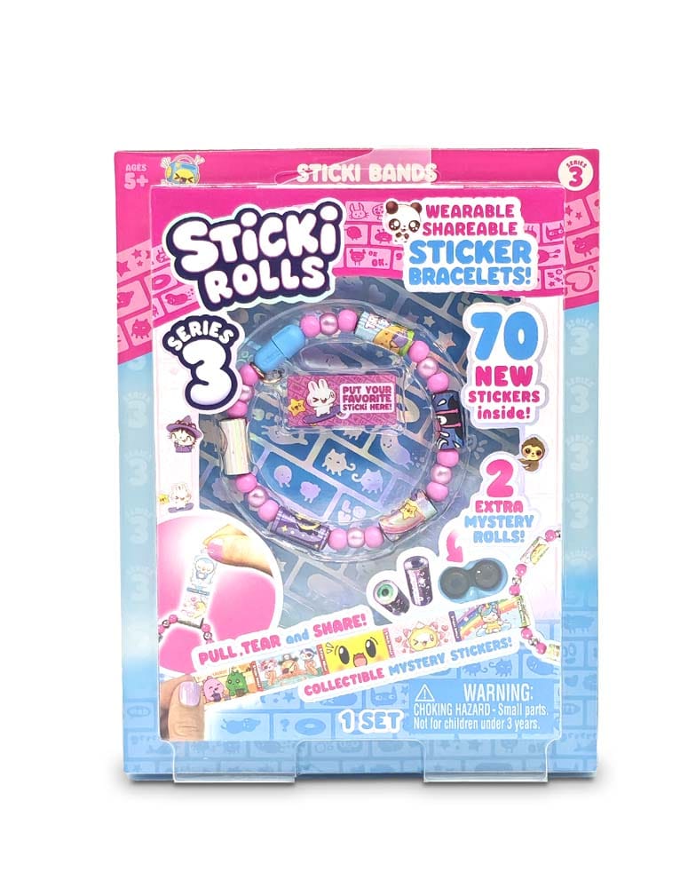 Sticki Rolls Sticki Band Sticki Bracelets Single Pack Series 3