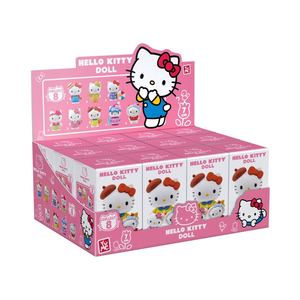 Maxx Marketing HELLO KITTY - Dress Up Diary 7cm Four Seasons Figurine Collection PDQ