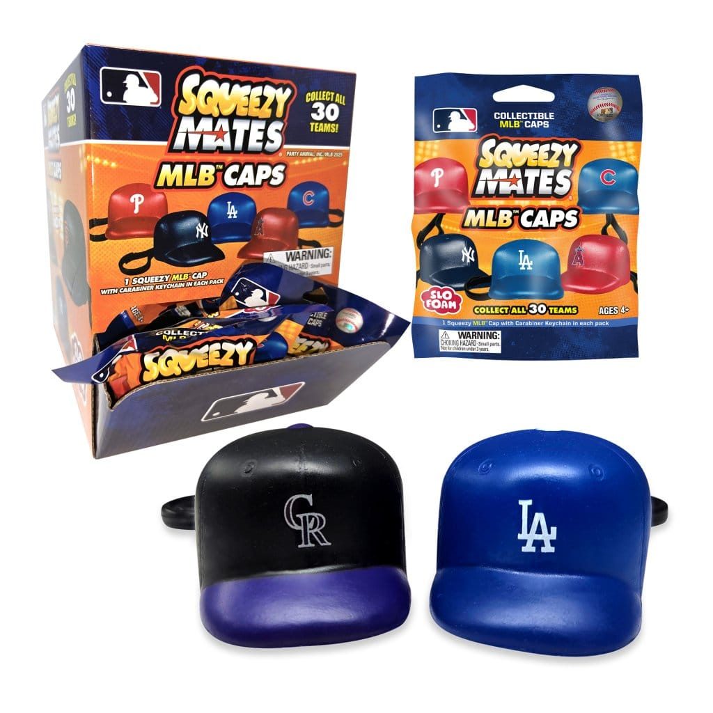Party Animal SqueezyMates MLB Caps Blind Bag