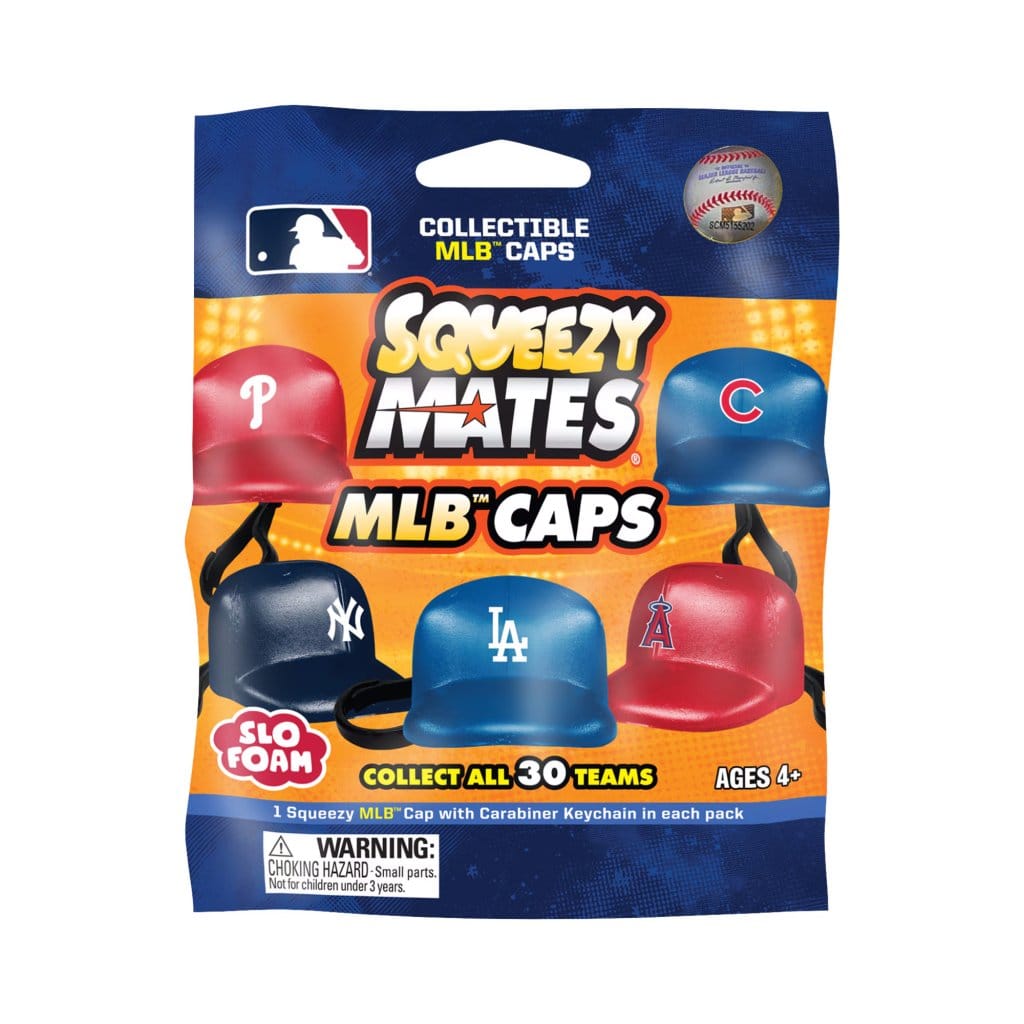 Party Animal SqueezyMates MLB Caps Blind Bag