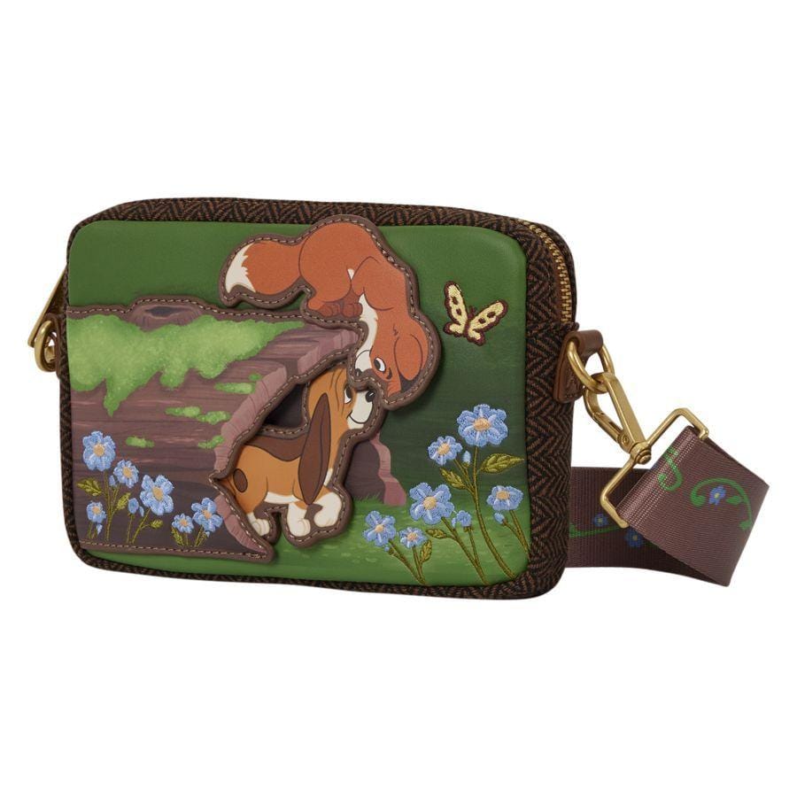 Loungefly Fox & the Hound - Tod & Vixey Tote Crossbody Bag