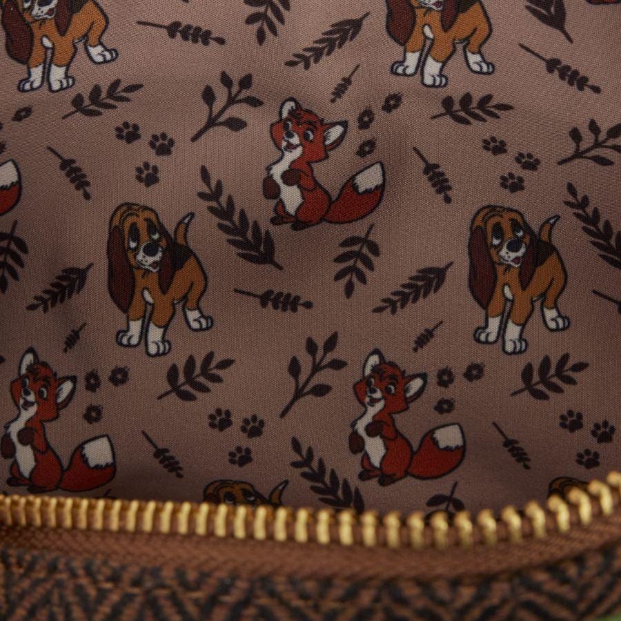Loungefly Fox & the Hound - Tod & Vixey Tote Crossbody Bag