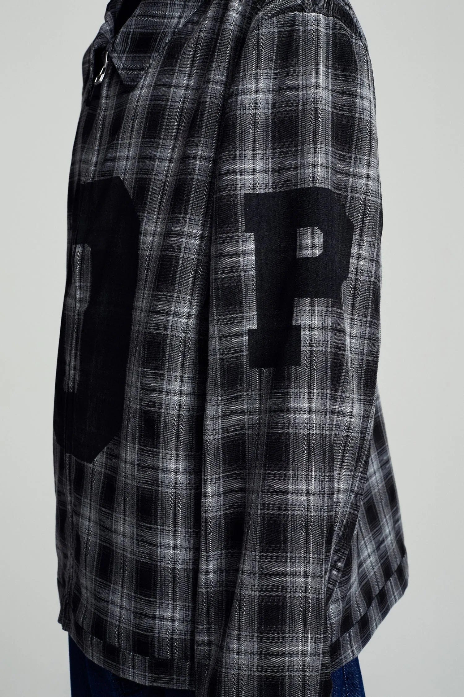 Pop Trading Company Checked Football Jacket