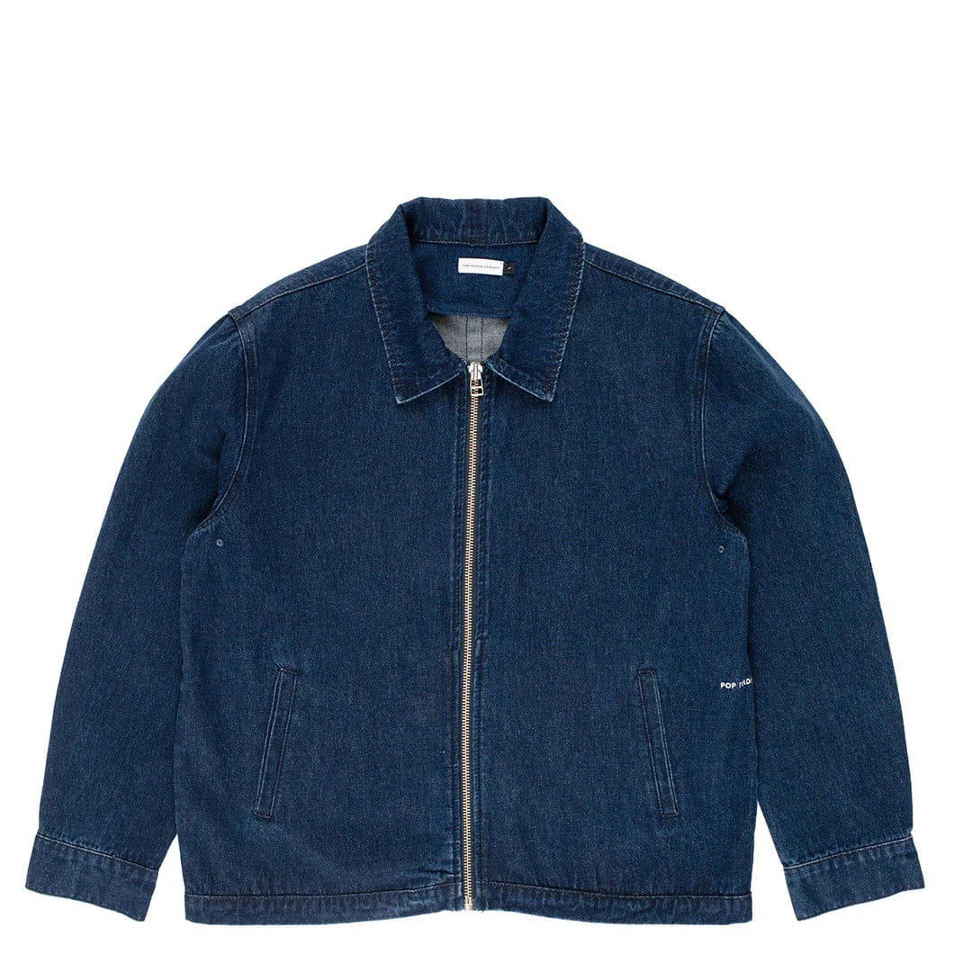 Pop Trading Company Denim Full Zip Jacket