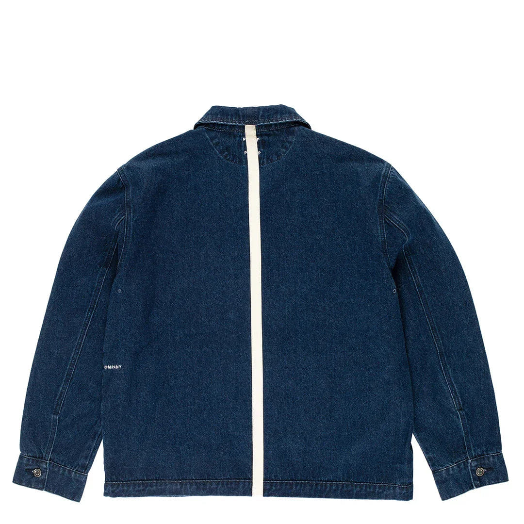 Pop Trading Company Denim Full Zip Jacket