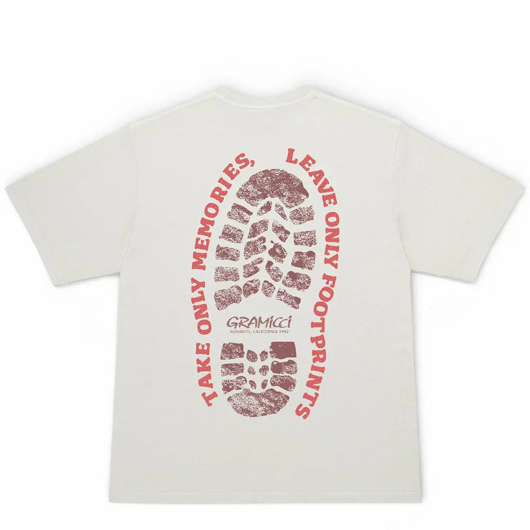 Gramicci Footprints Tee Pigment Dyed