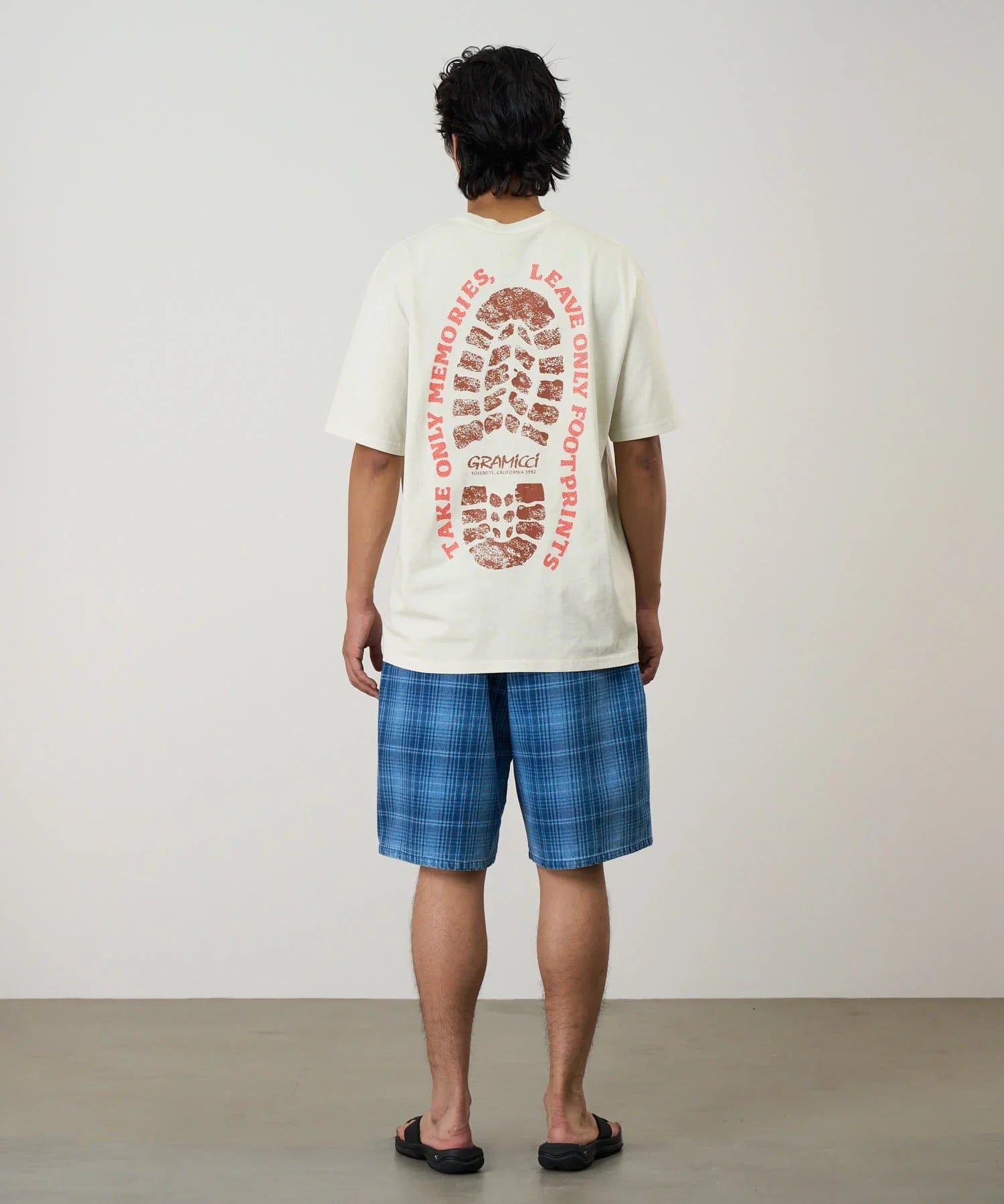 Gramicci Footprints Tee Pigment Dyed