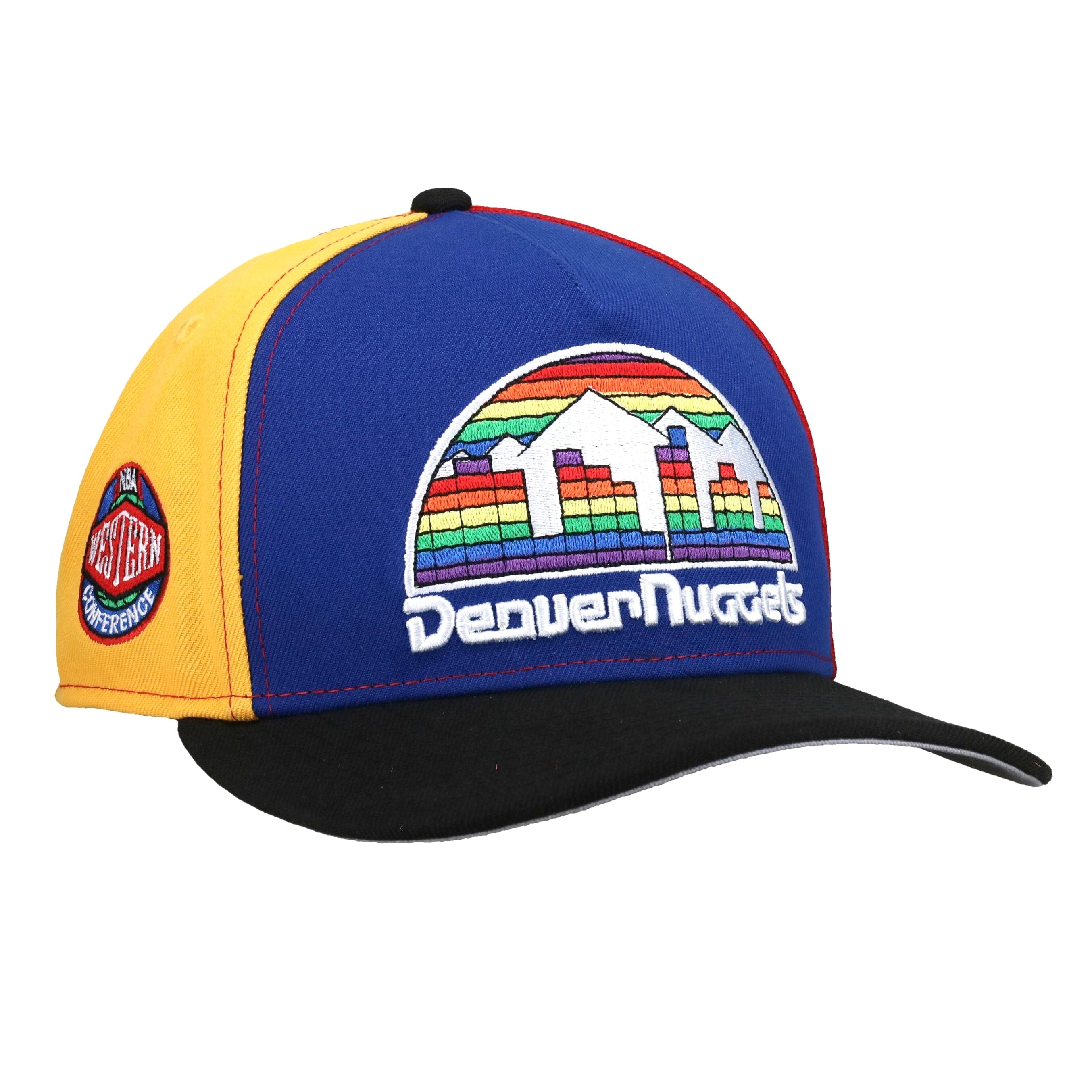 Denver Nuggets Western Conference Multicolor 9Fifty A Frame Snapback Hat
