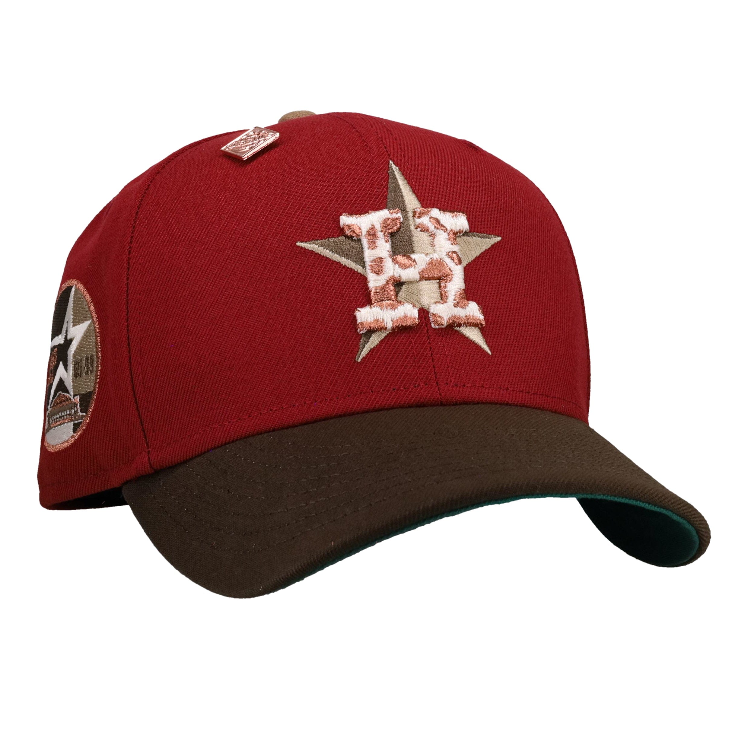 Houston Astros 35 Years Red/Brown Metallic 59Fifty Fitted Hat