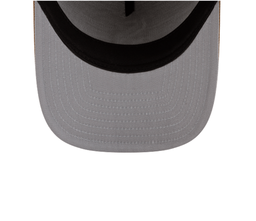 Chicago White Sox Khaki Basics 9Fifty A Frame Snapback Hat (Grey Brim)
