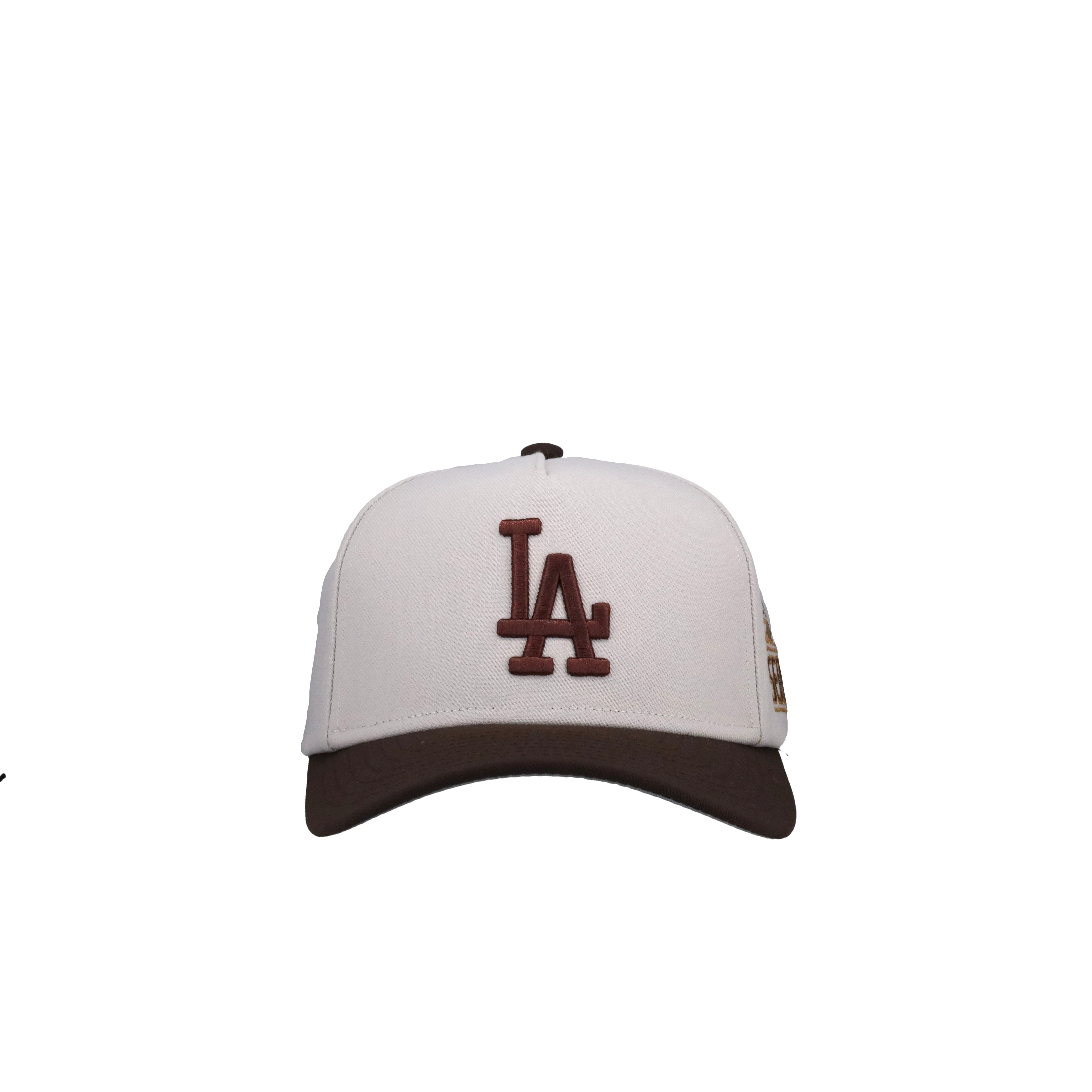 Los Angeles Dodgers Capsule Exclusive Los Angeles Dodgers Metallic Mitchell & Ness Pro Pinch A Frame Snapback Hat