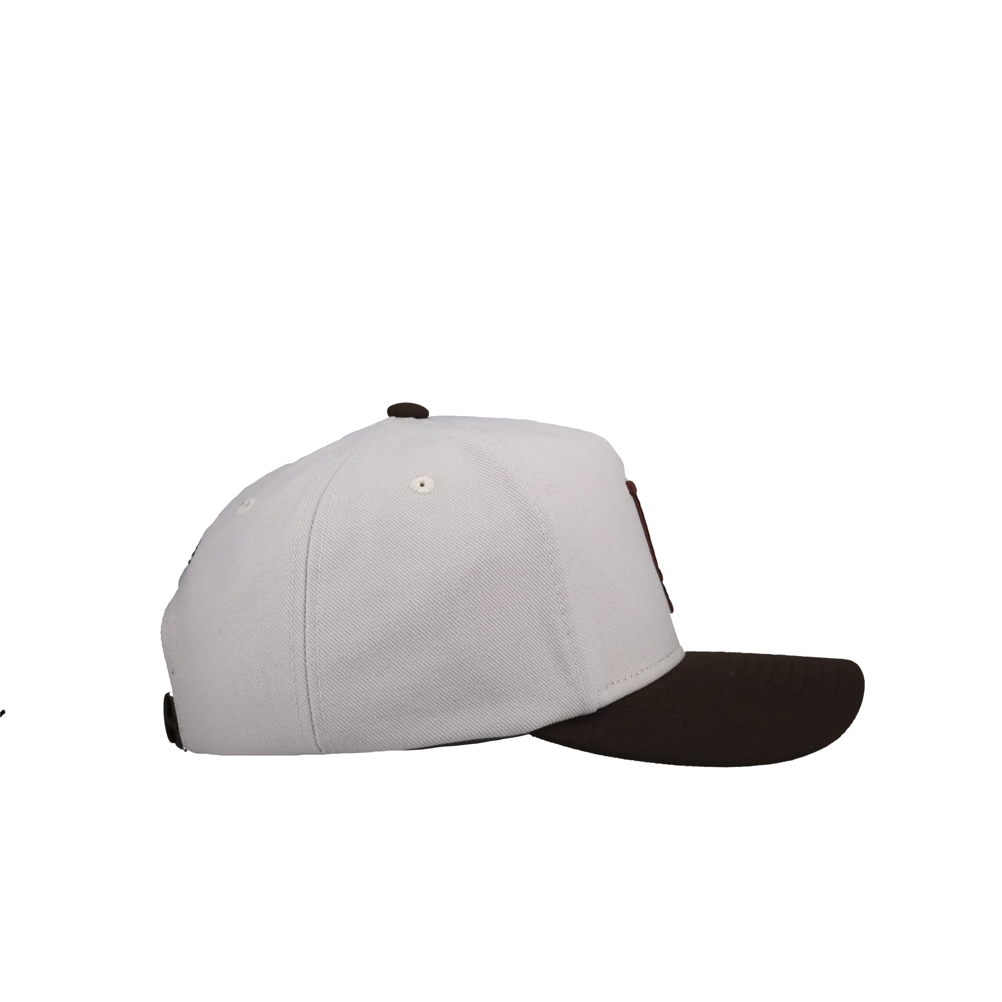 Los Angeles Dodgers Capsule Exclusive Los Angeles Dodgers Metallic Mitchell & Ness Pro Pinch A Frame Snapback Hat