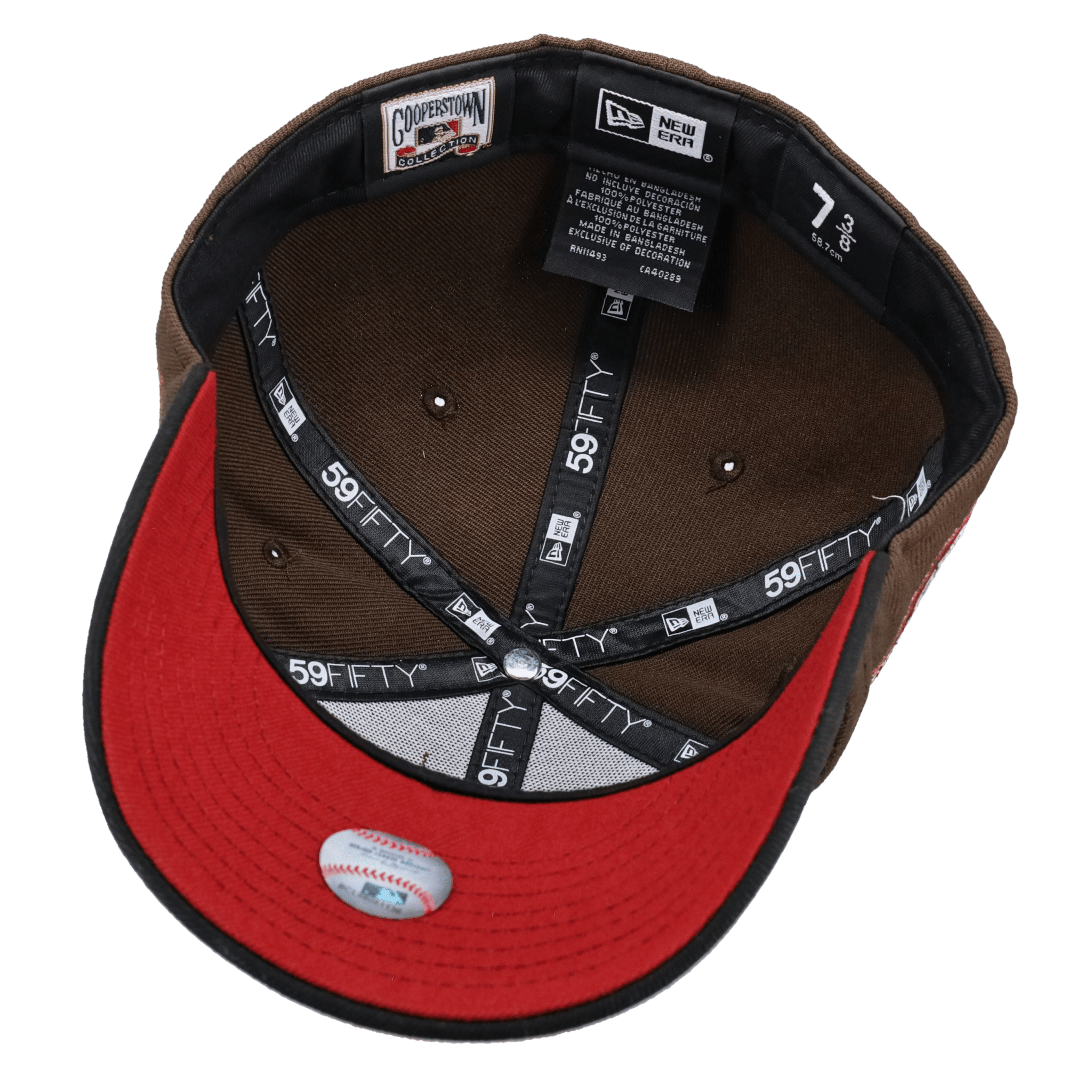 Arizona Diamondbacks 2001 World Series Walnut Metallic Cow 59Fifty Fitted Hat