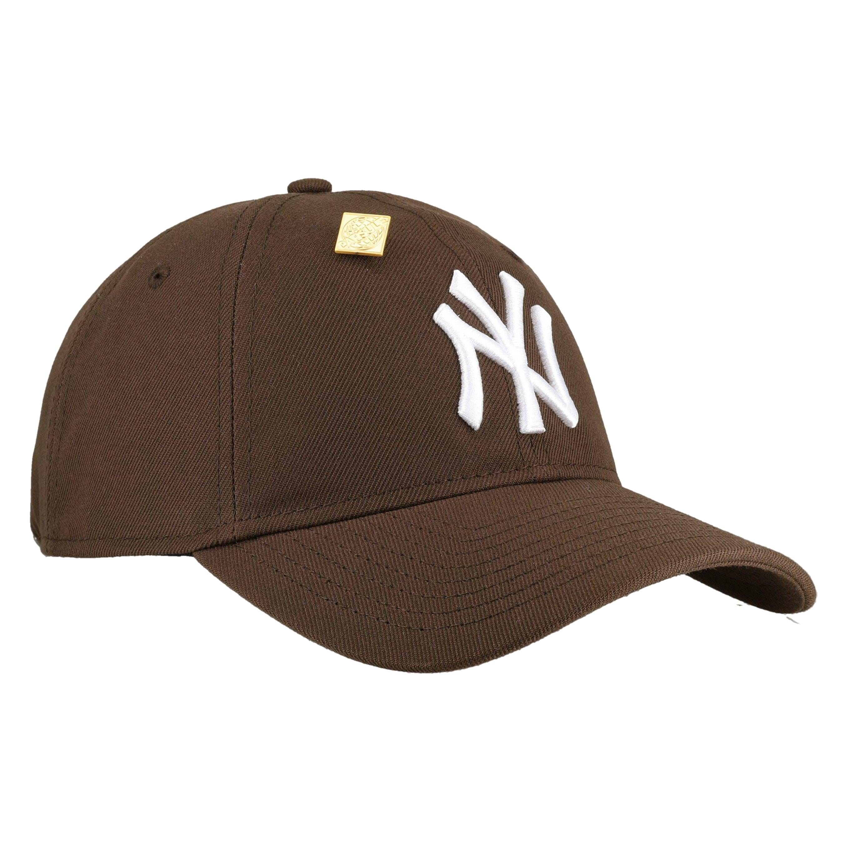 New York Yankees New Era 9Twenty Adjustable Hat (Walnut) NP
