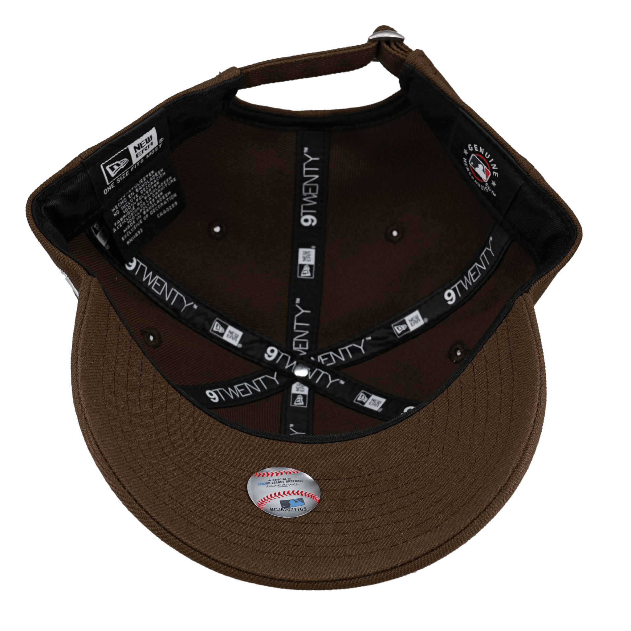 New York Yankees New Era 9Twenty Adjustable Hat (Walnut) NP