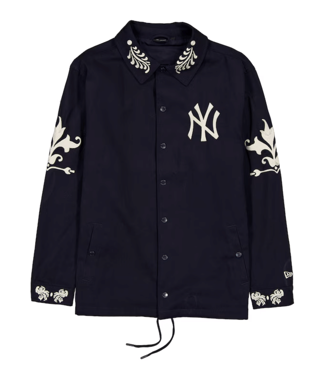 New Era New York Yankees Coach Jacket (Navy Blue)