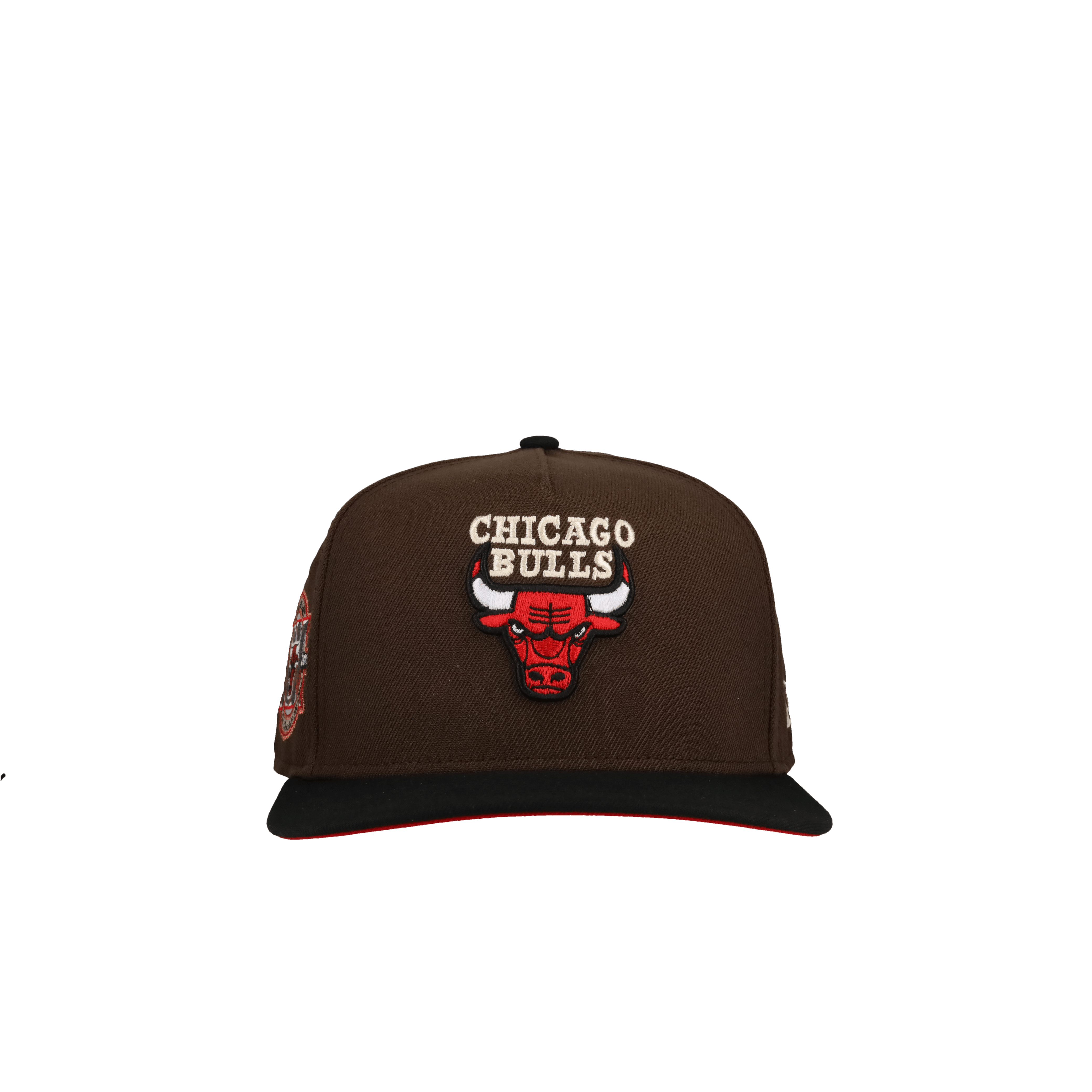Chicago Bulls 20th Anniversary Brown/Black 9Fifty A Frame Snapback Hat