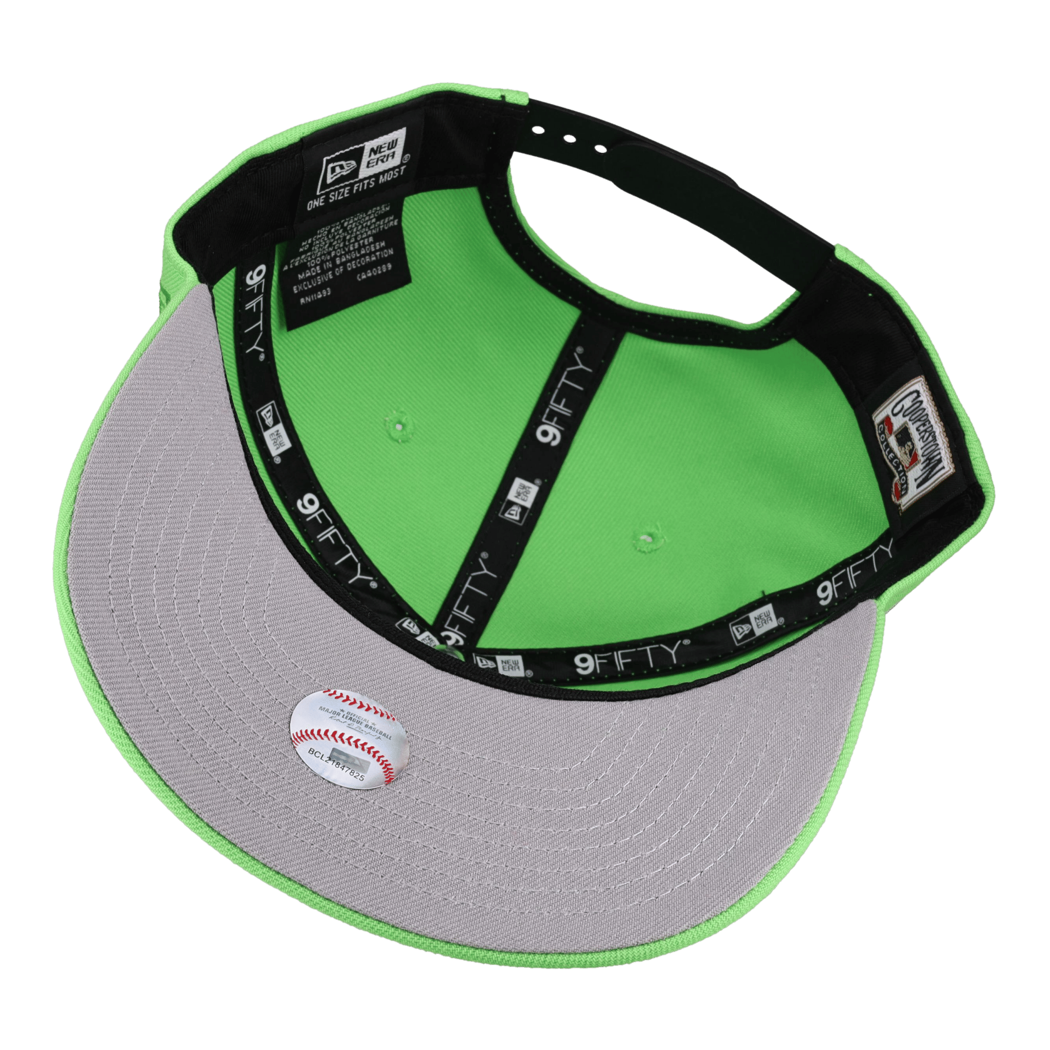 Baltimore Orioles 30th Anniversary Lime Green 9Fifty A Frame Snapback Hat