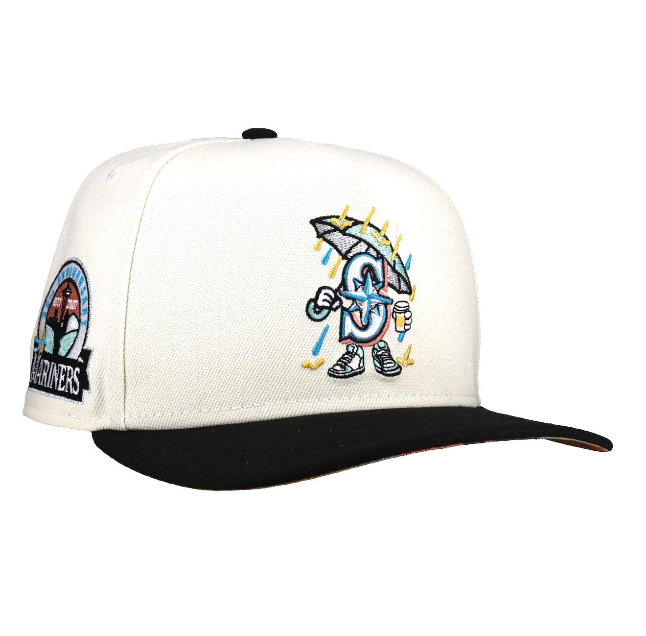 Seattle Mariners Cartoon 2 9Fifty A Frame Snapback Hat