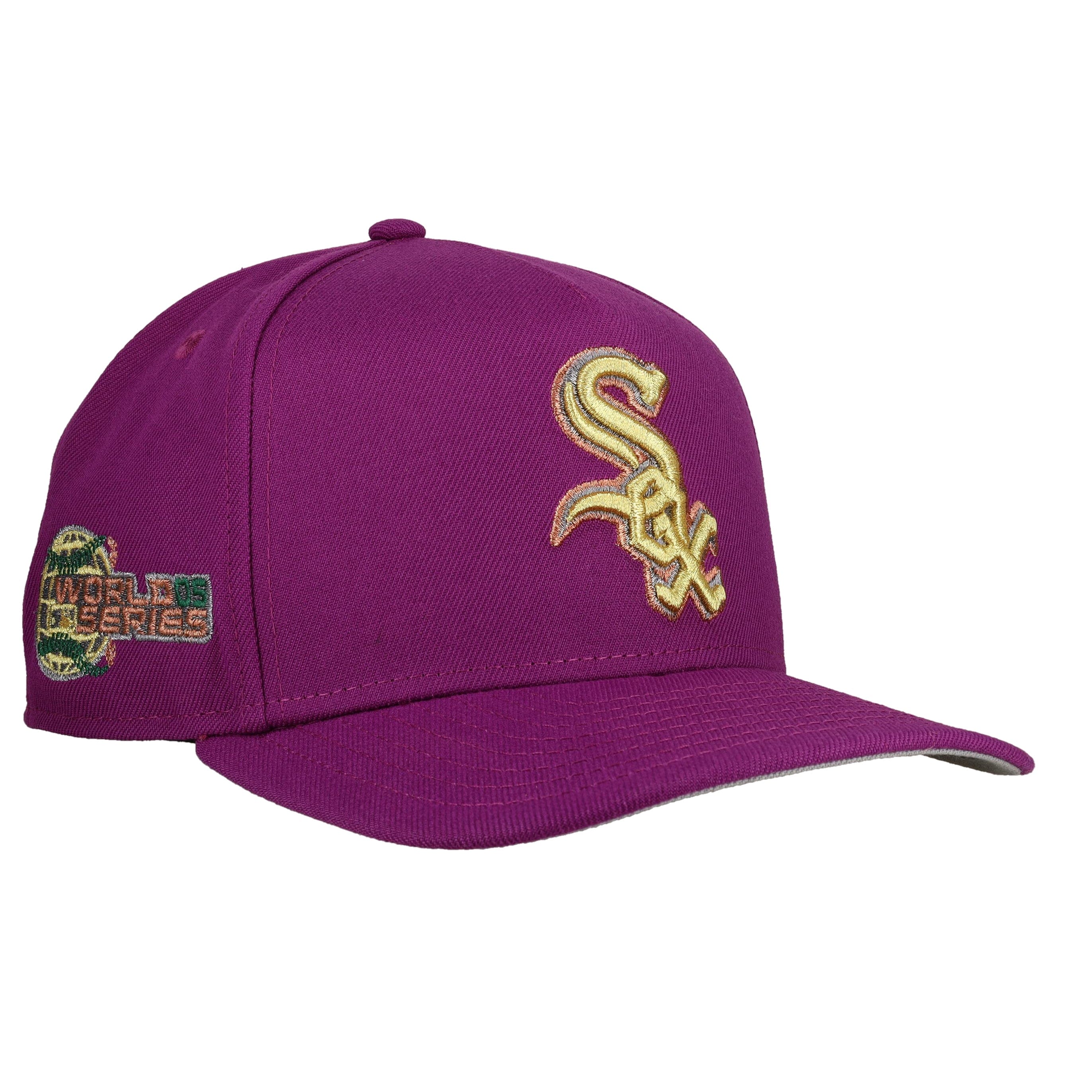 Chicago White Sox 2005 World Series Purple 9Fifty A Frame Snapback Hat