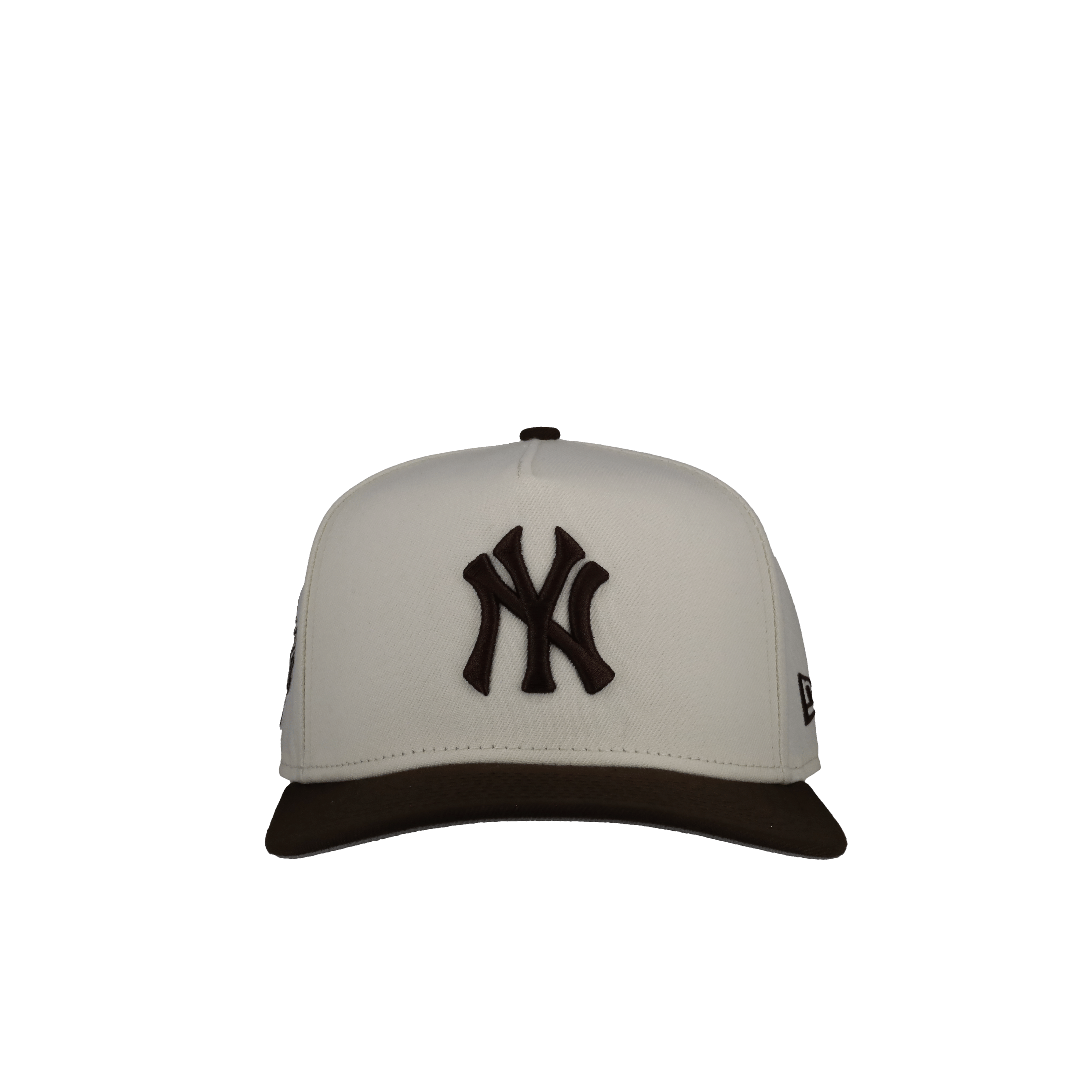 New York Yankees Off White/Walnut 1998 World Series 9Fifty A Frame Snapback Hat