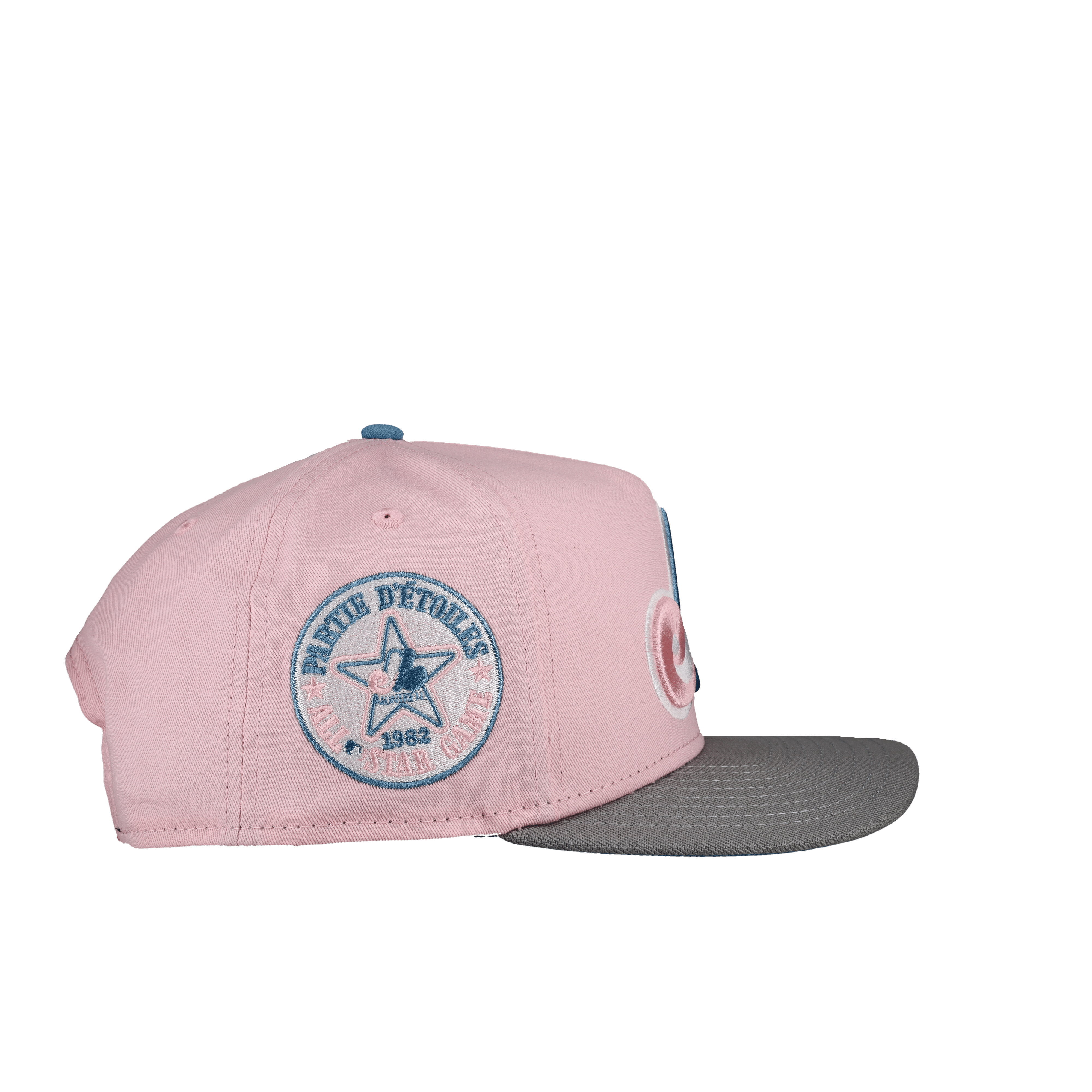 Montreal Expos 1982 All Star Game Pink/Blue 9Fifty A Frame Snapback Hat
