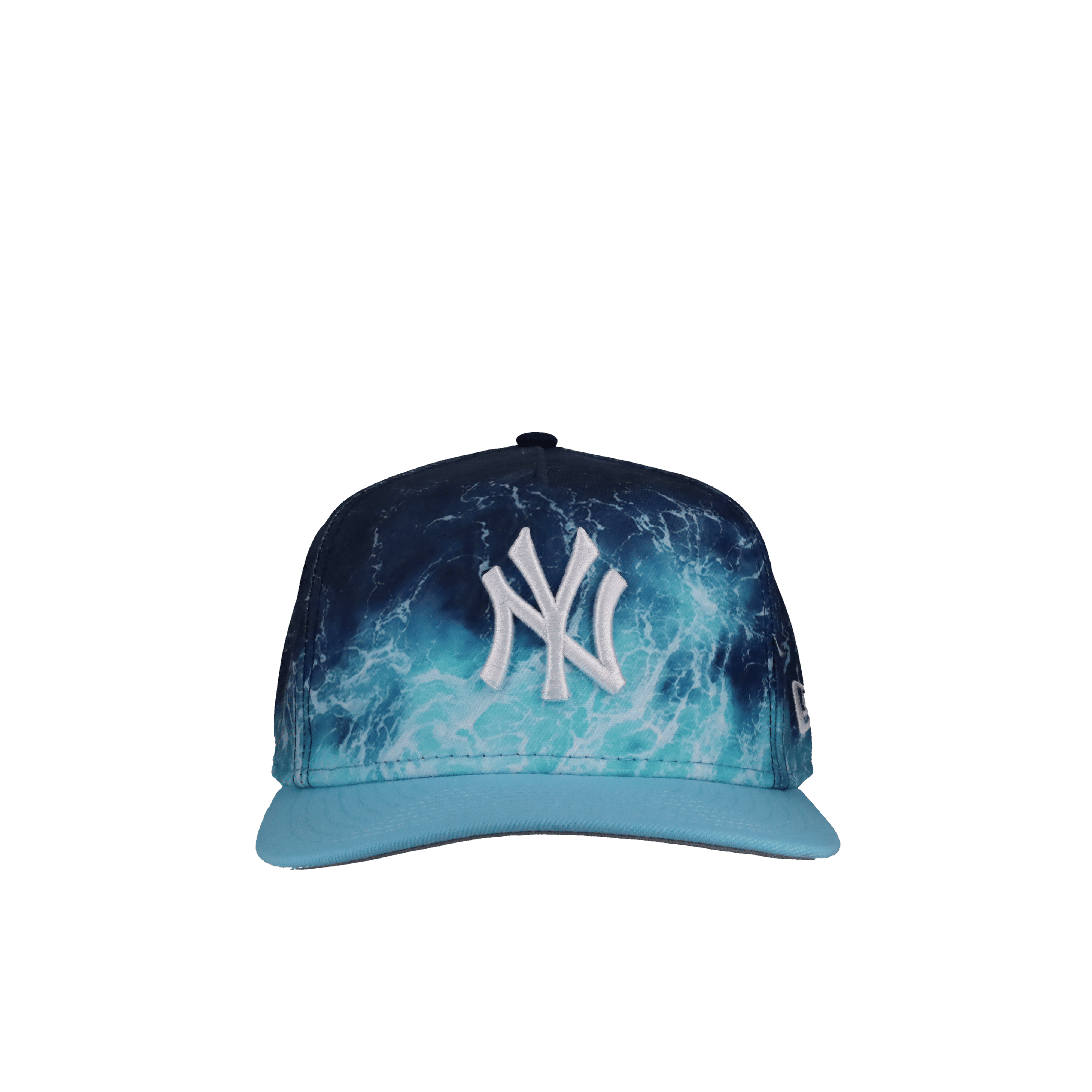 New York Yankees Blue Waves 9Fifty A Frame Snapback Hat